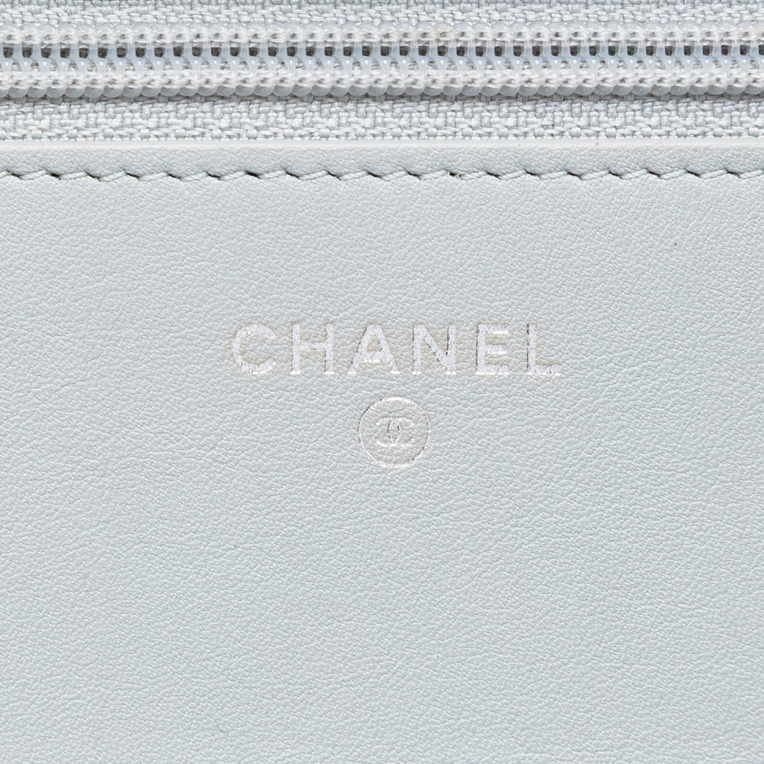 Chanel Toile Deauville Wallet on Chain