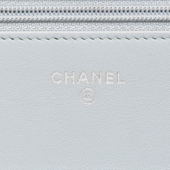 Chanel Toile Deauville Wallet on Chain