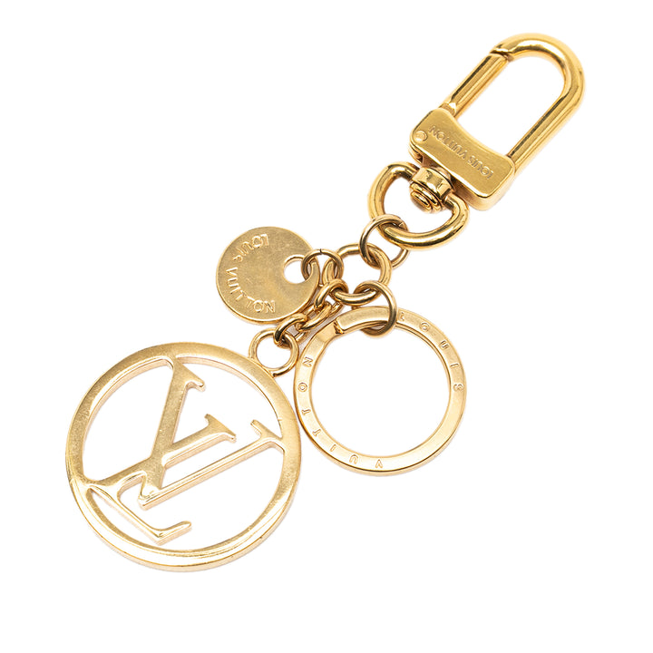 Louis Vuitton plaqué LV Circle Key Holder et Bijou de sac