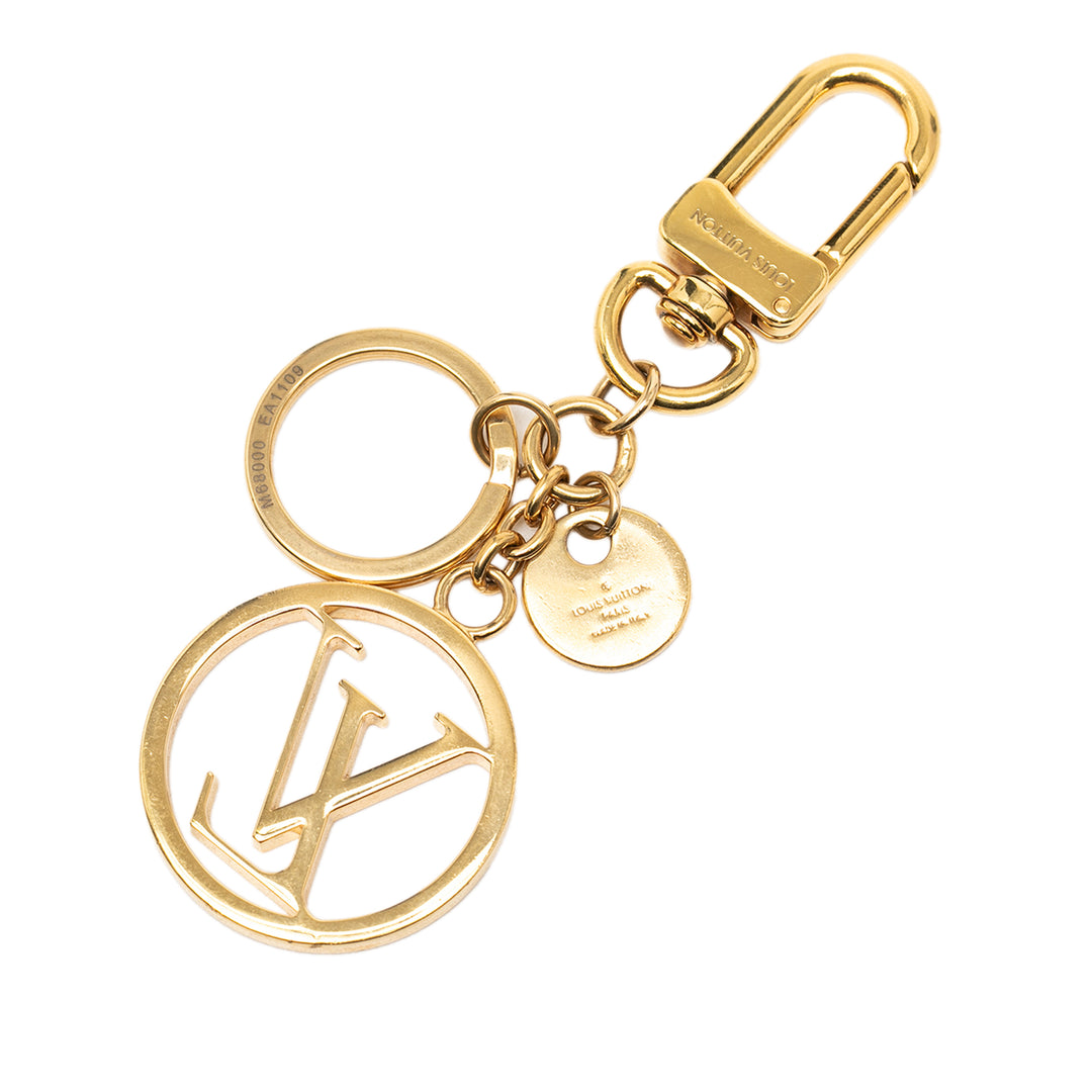 Louis Vuitton plaqué LV Circle Key Holder et Bijou de sac