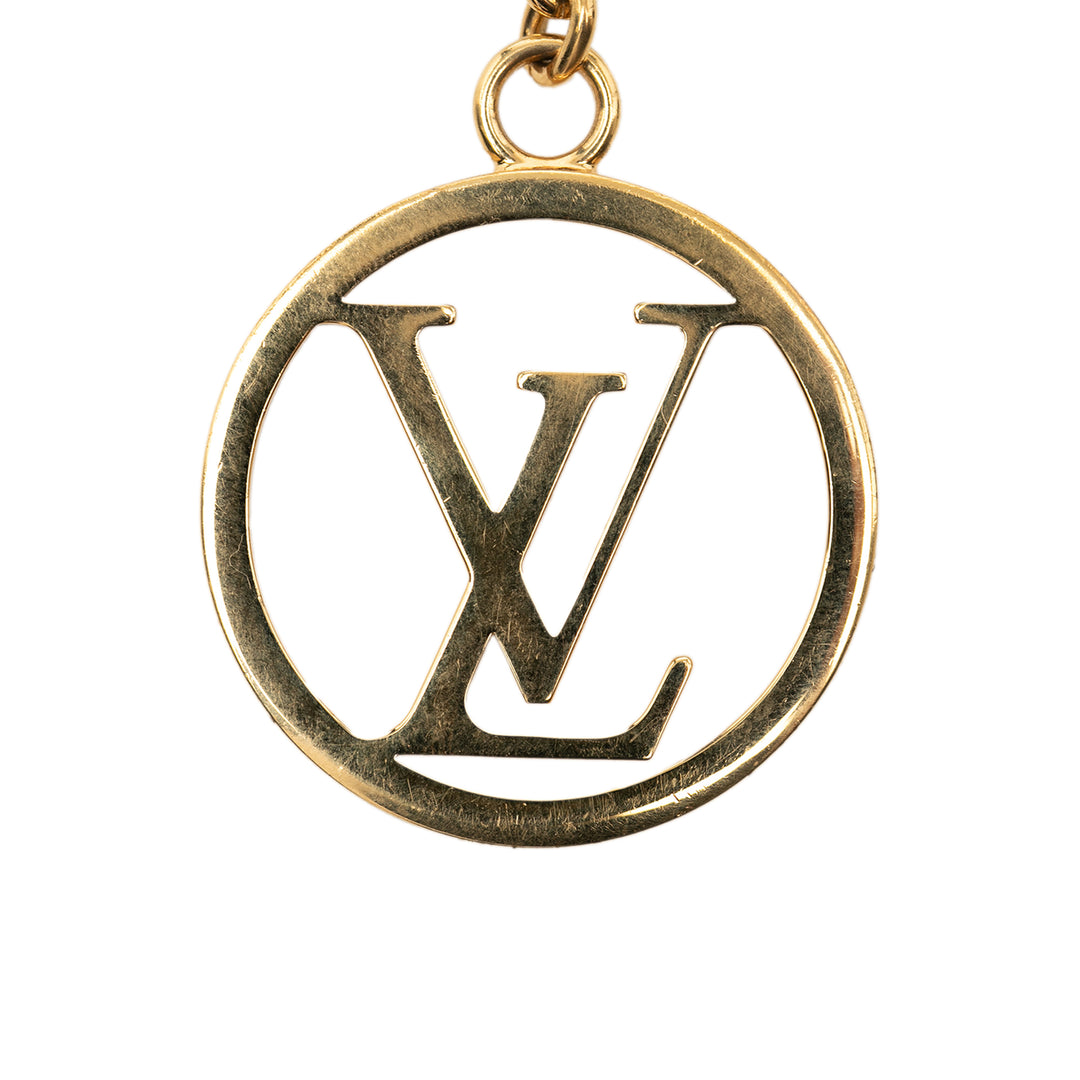 Louis Vuitton plaqué LV Circle Key Holder et Bijou de sac