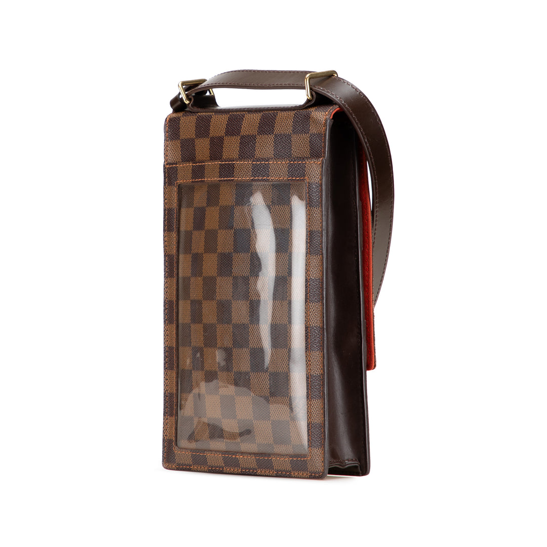 Louis Vuitton Portobello Damier Ébène Marron – vue 2 – GABY PARIS
