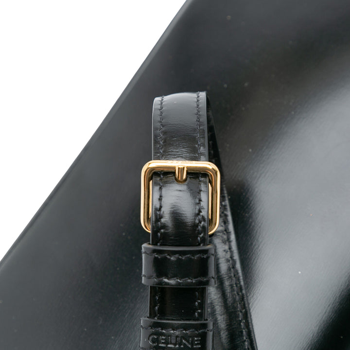 Celine brillant Cuir de veau Claude Sac bandoulière