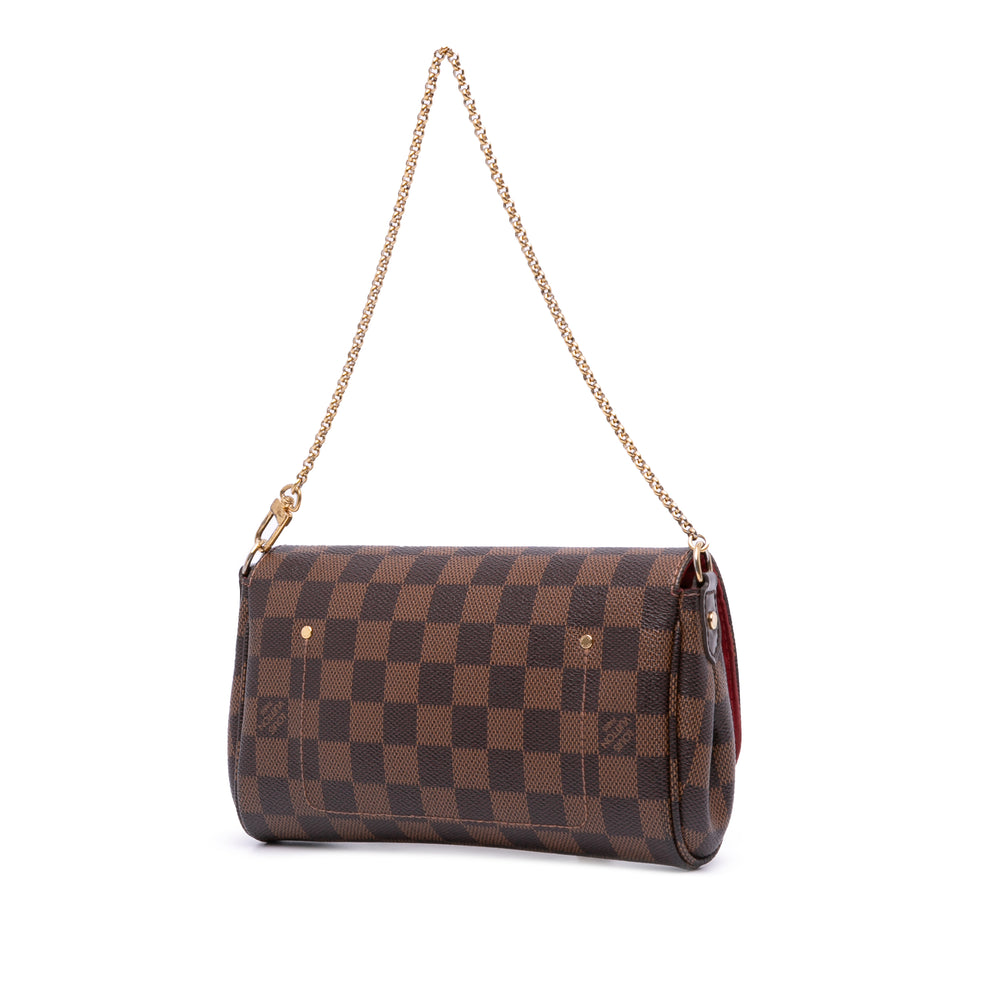 Damier Ebene Favorite PM Brown - Gaby Paris