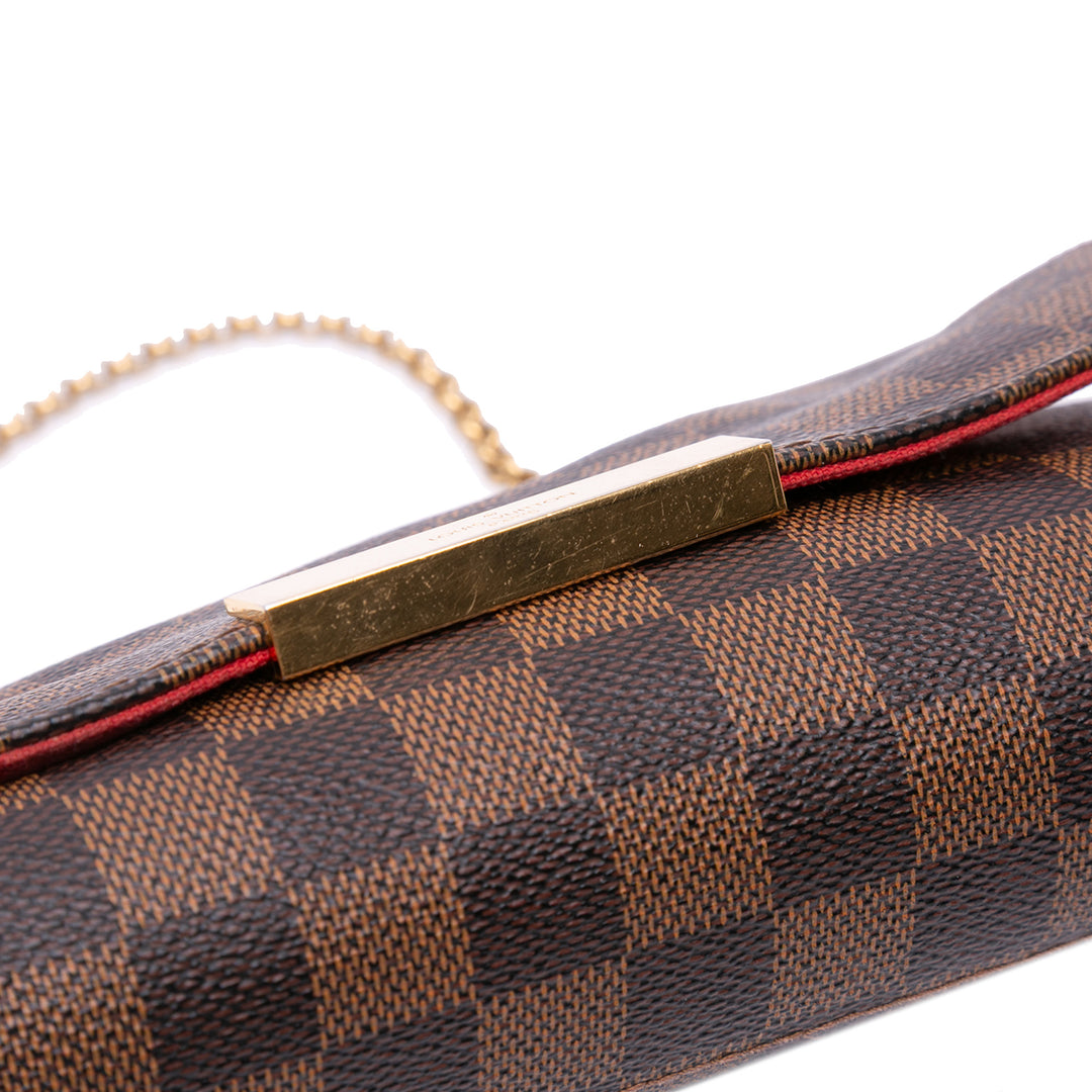 Damier Ebene Favorite PM Brown - Gaby Paris