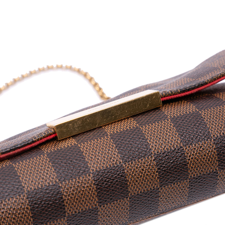 Damier Ebene Favorite PM Brown - Gaby Paris