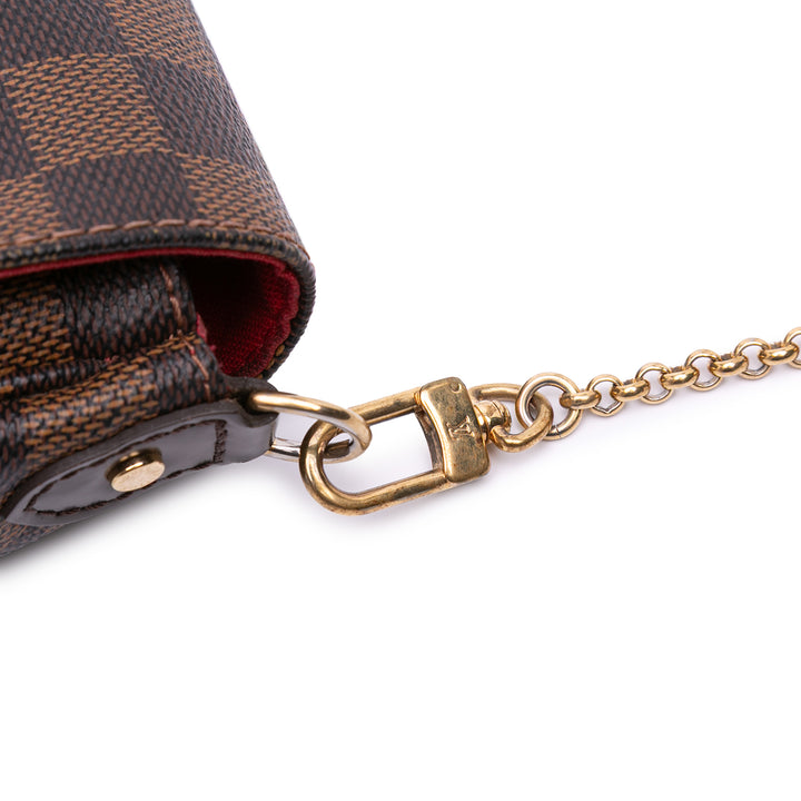 Damier Ebene Favorite PM Brown - Gaby Paris