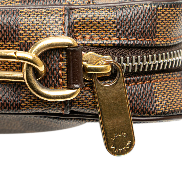 Damier Ebene Pochette Billets Macao Brown - Gaby Paris
