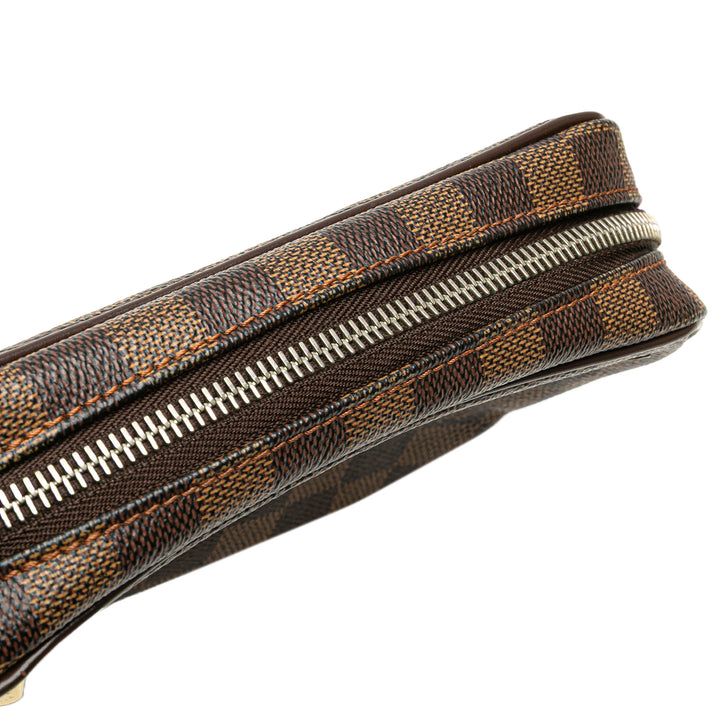 Damier Ebene Pochette Billets Macao Brown - Gaby Paris