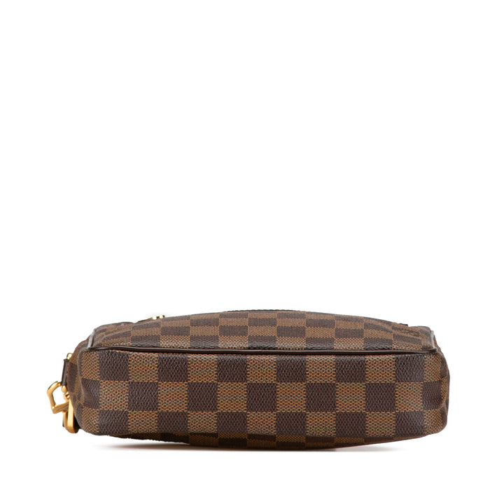 Damier Ebene Pochette Billets Macao Brown - Gaby Paris
