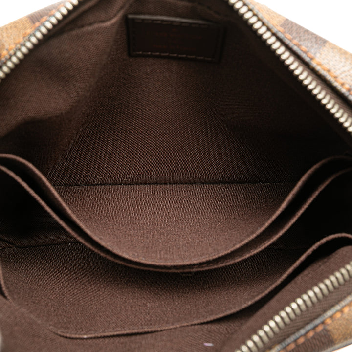 Damier Ebene Pochette Billets Macao Brown - Gaby Paris