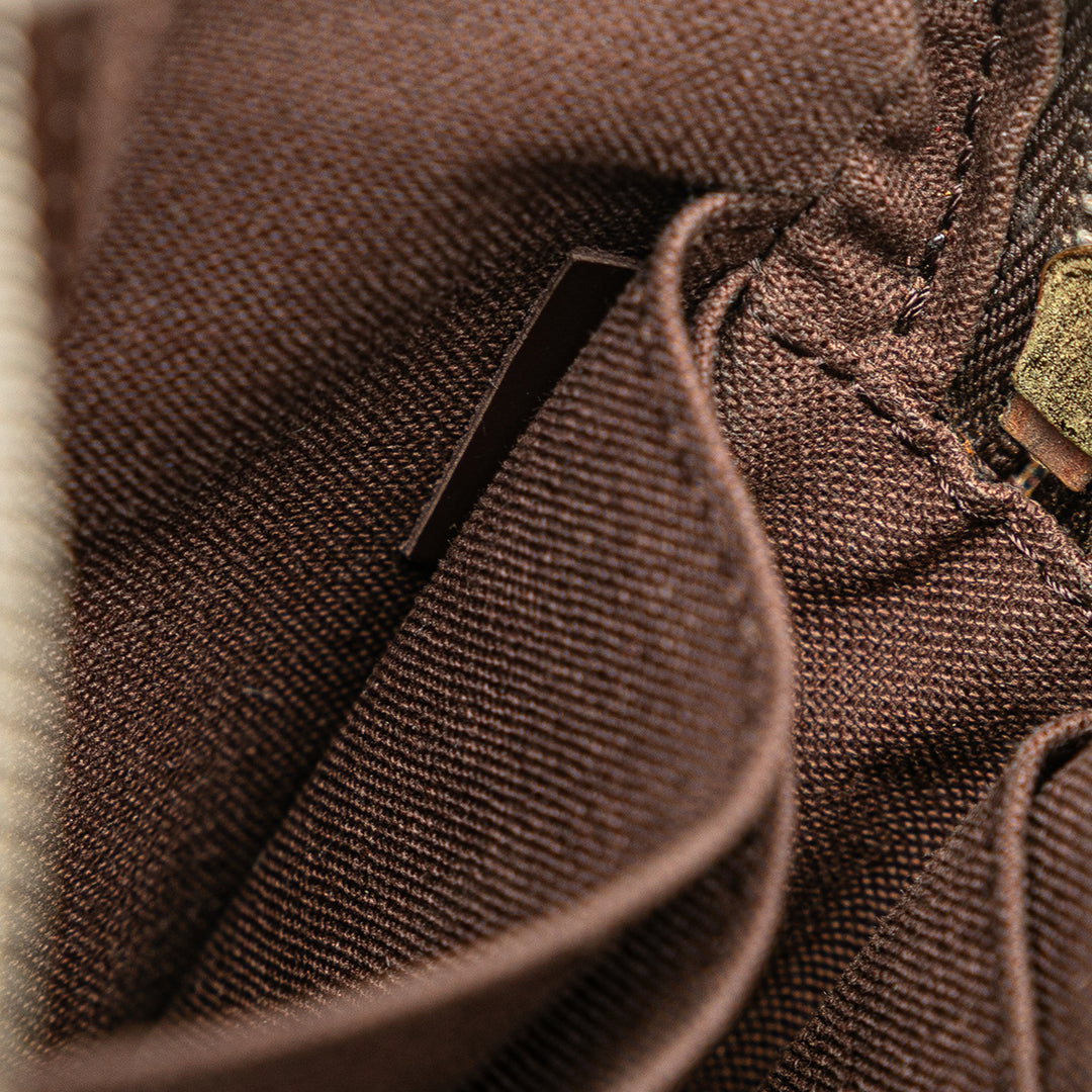 Damier Ebene Pochette Billets Macao Brown - Gaby Paris