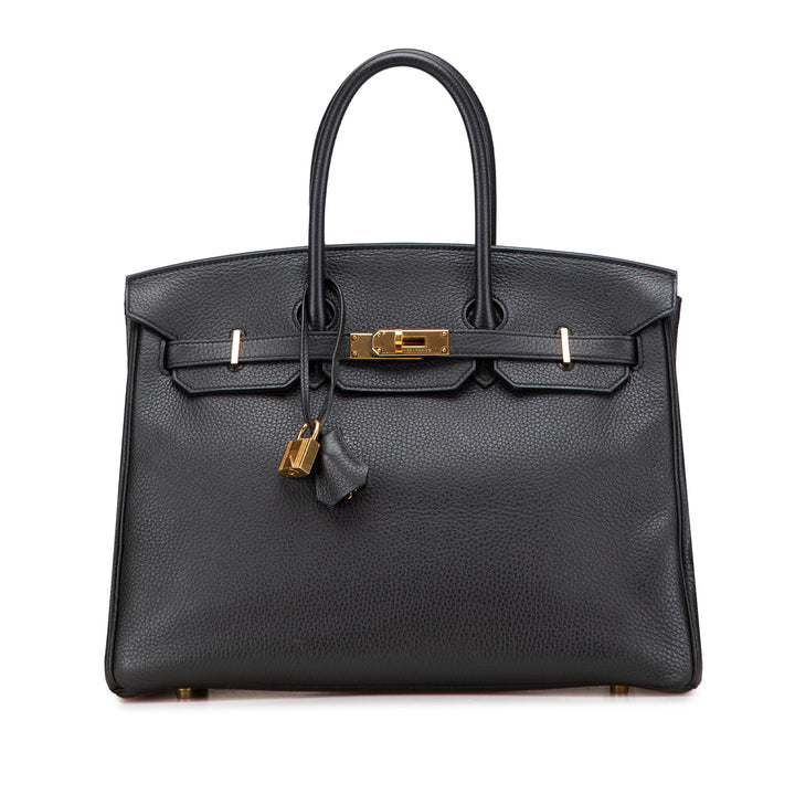 Hermès Togo Birkin Retourne 35 Gris