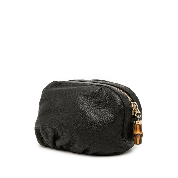 Gucci Cuir de veau Bamboo Cosmetic Pochette