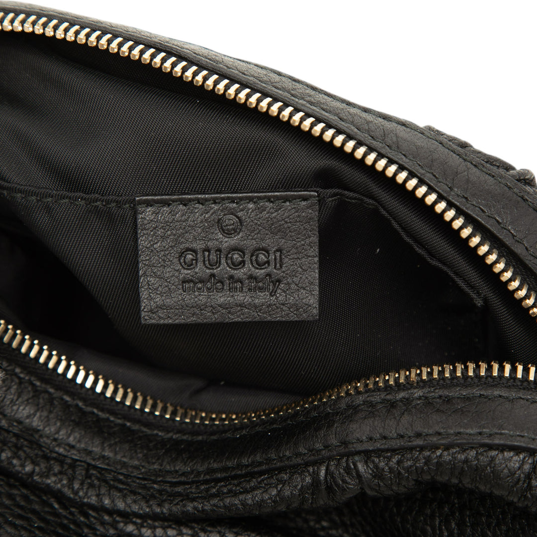 Gucci Cuir de veau Bamboo Cosmetic Pochette