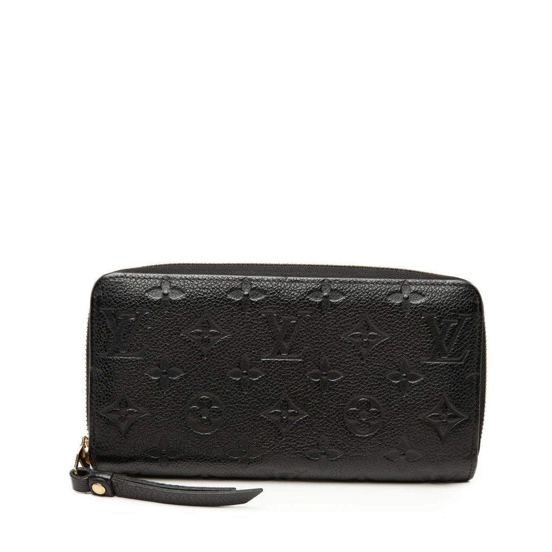 Louis Vuitton Monogram Empreinte Zippy Portefeuille long