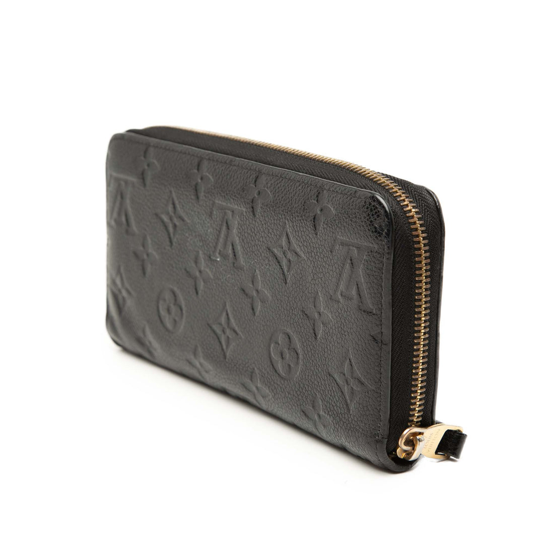 Louis Vuitton Monogram Empreinte Zippy Portefeuille long