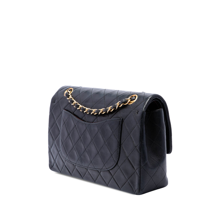 Chanel Classic Double rabat Moyen Cuir d'agneau Noir – vue 2 – GABY PARIS