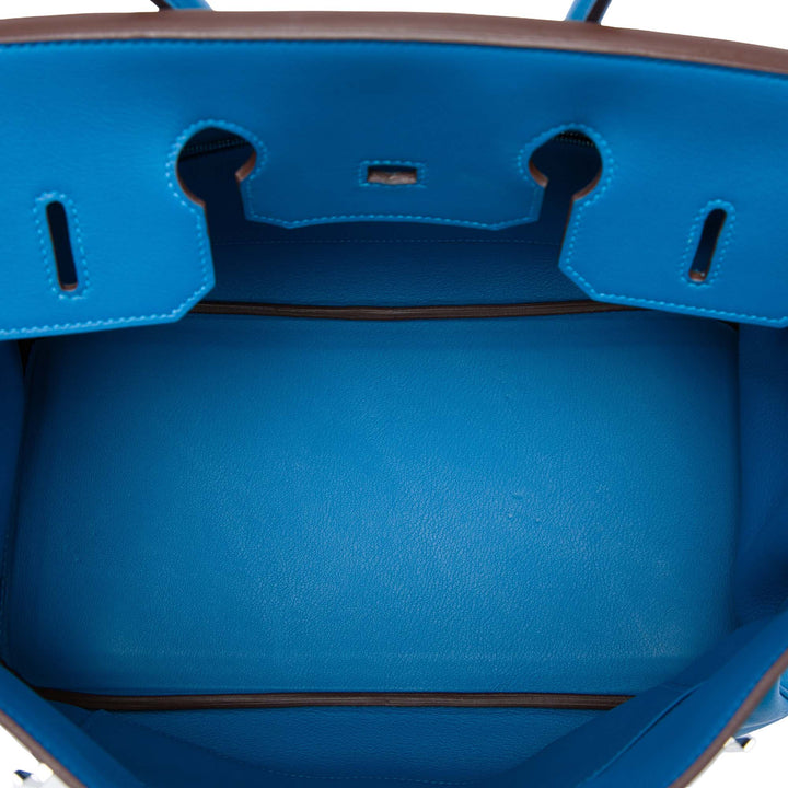 Birkin Retourne 35 Swift Bleu