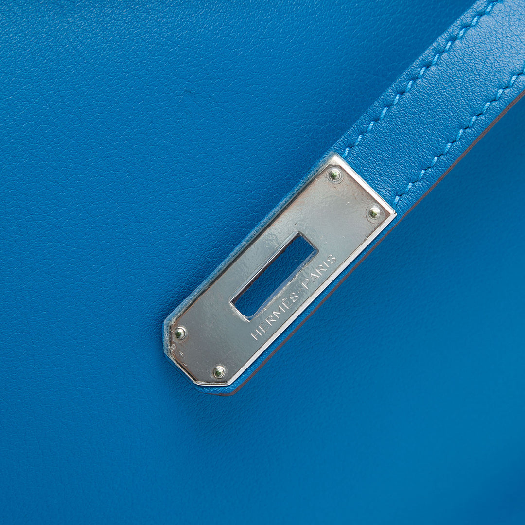 Birkin Retourne 35 Swift Bleu