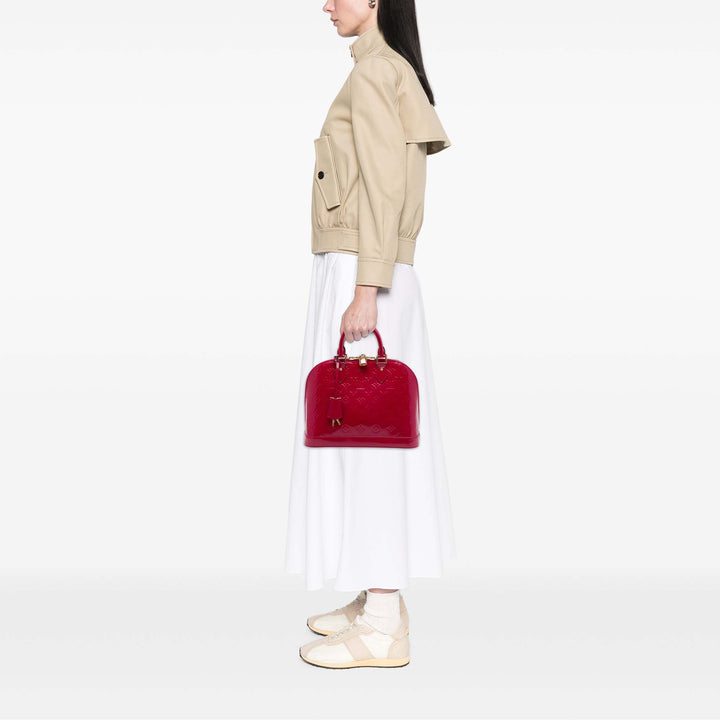 Louis Vuitton Monogram Vernis Alma PM