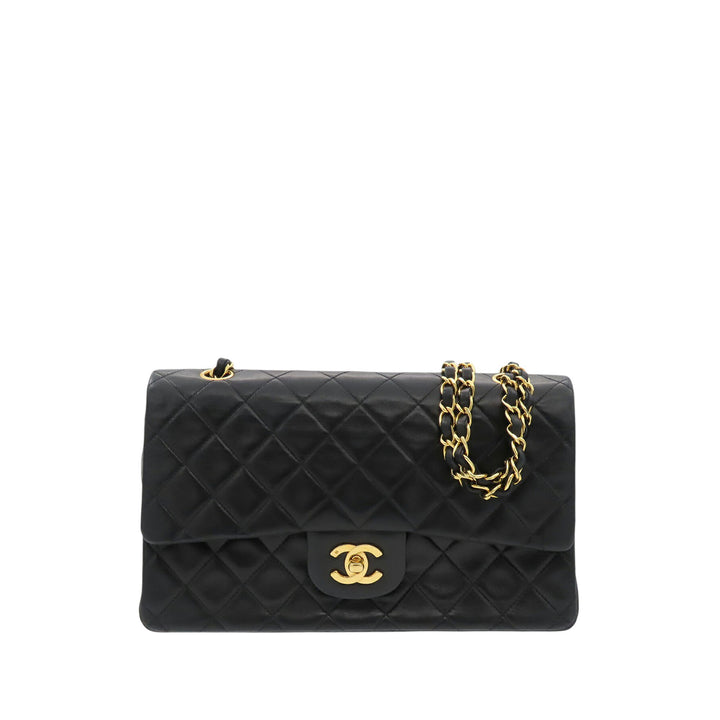 Chanel Medium Classic Cuir d'agneau Double rabat