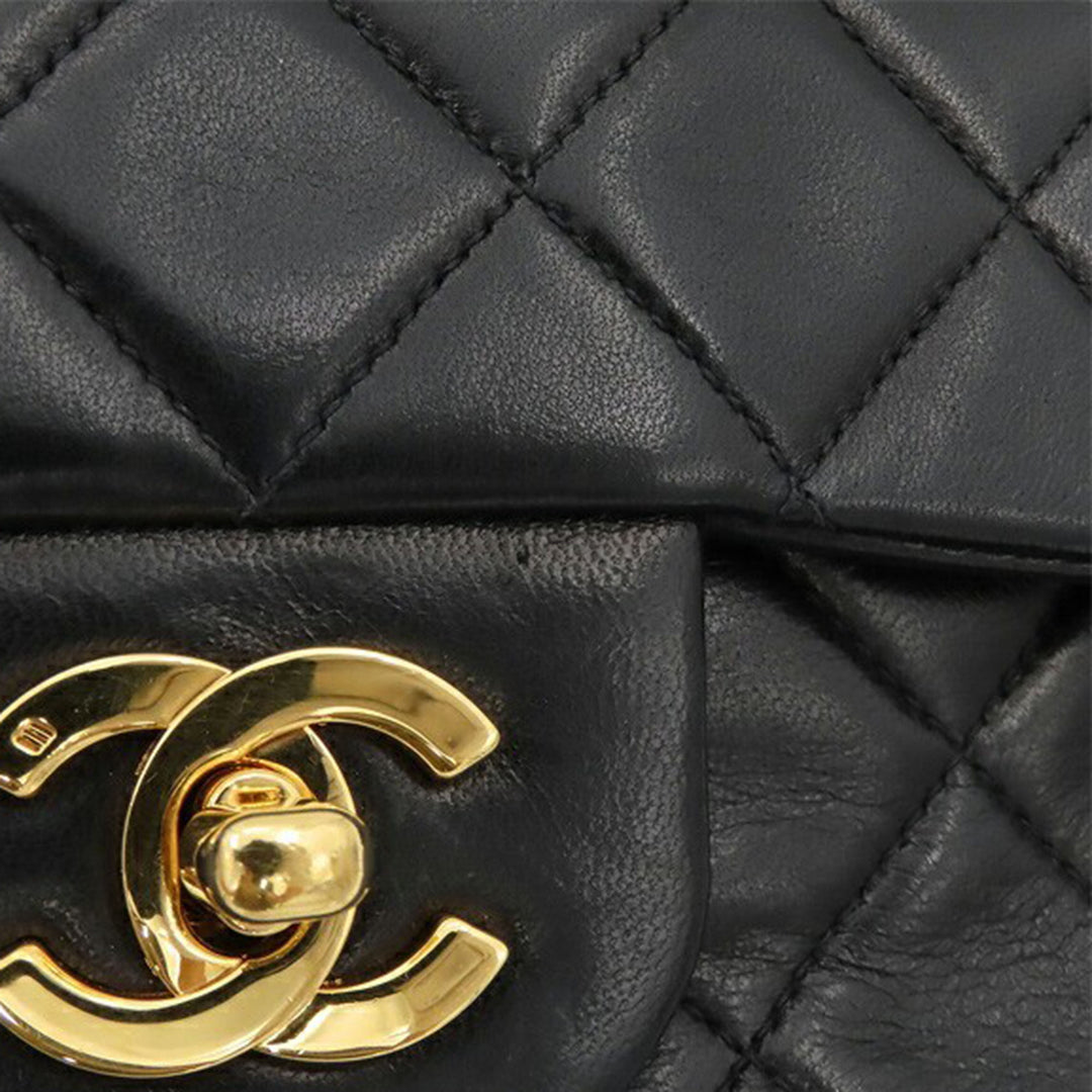 Chanel Medium Classic Cuir d'agneau Double rabat