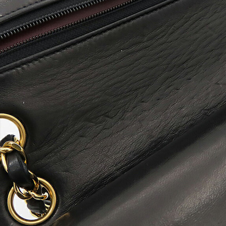 Chanel Medium Classic Cuir d'agneau Double rabat