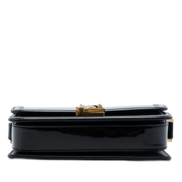 Saint Laurent Small Cuir verni Solferino Sac In Boîte