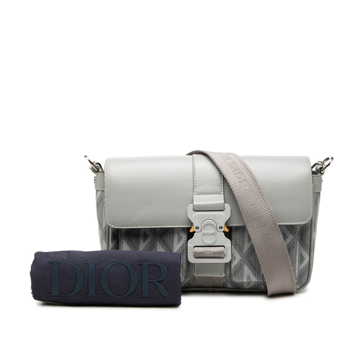Dior CD Diamond et Hit The Road Sac Messenger Toile enduite