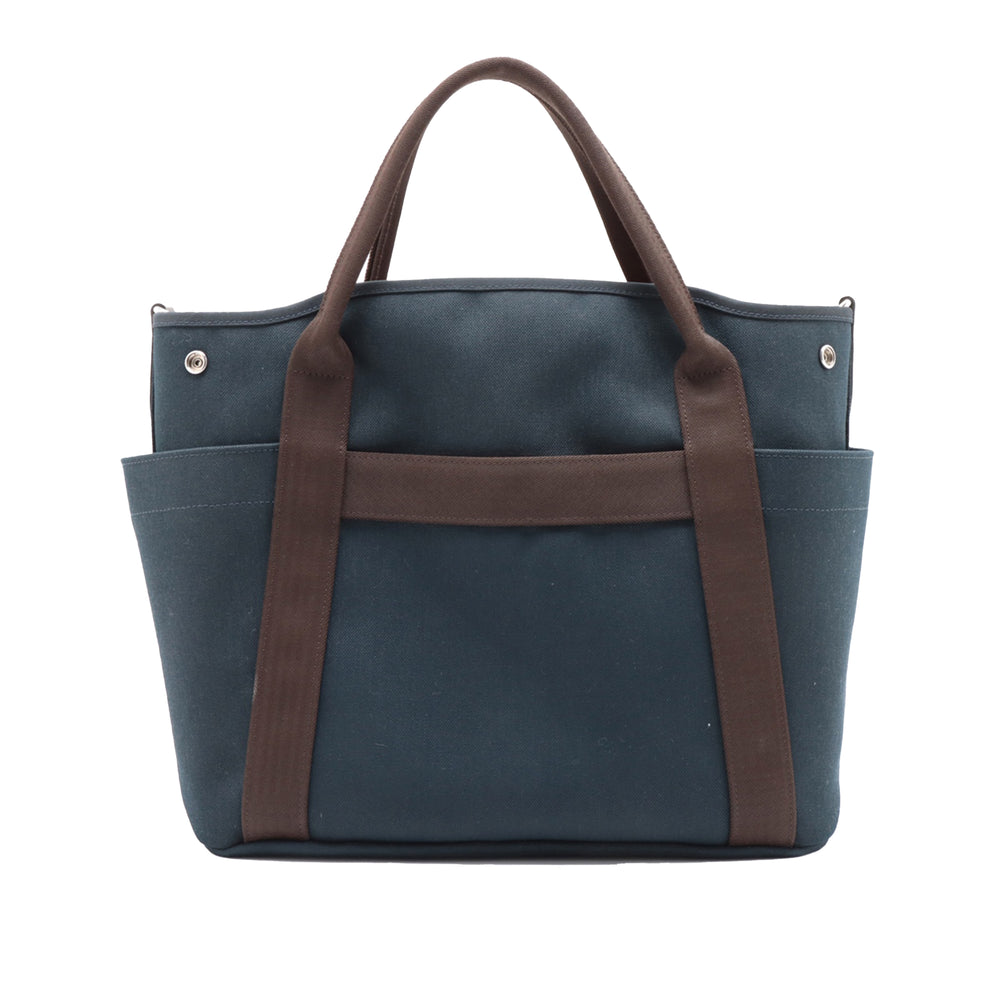Hermès Toile Sac de Pansage Grooming Bag Bleu – GABY PARIS Authentique