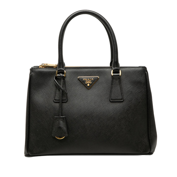 Prada Small Saffiano Lux Galleria Double Zip Sac