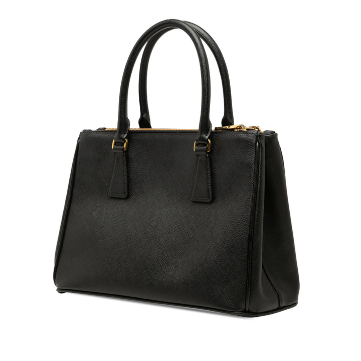 Prada Small Saffiano Lux Galleria Double Zip Sac