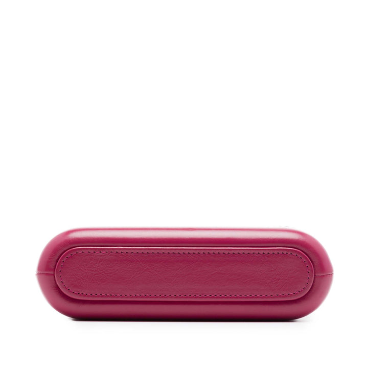 Chanel Matelassé vieilli Cuir de veau Gabrielle Double Zip Pochette avec chaîne