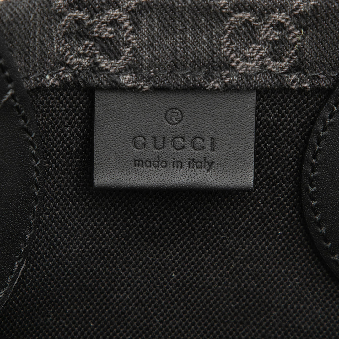 GG Ophidia Cabas Moyen Jean Noir