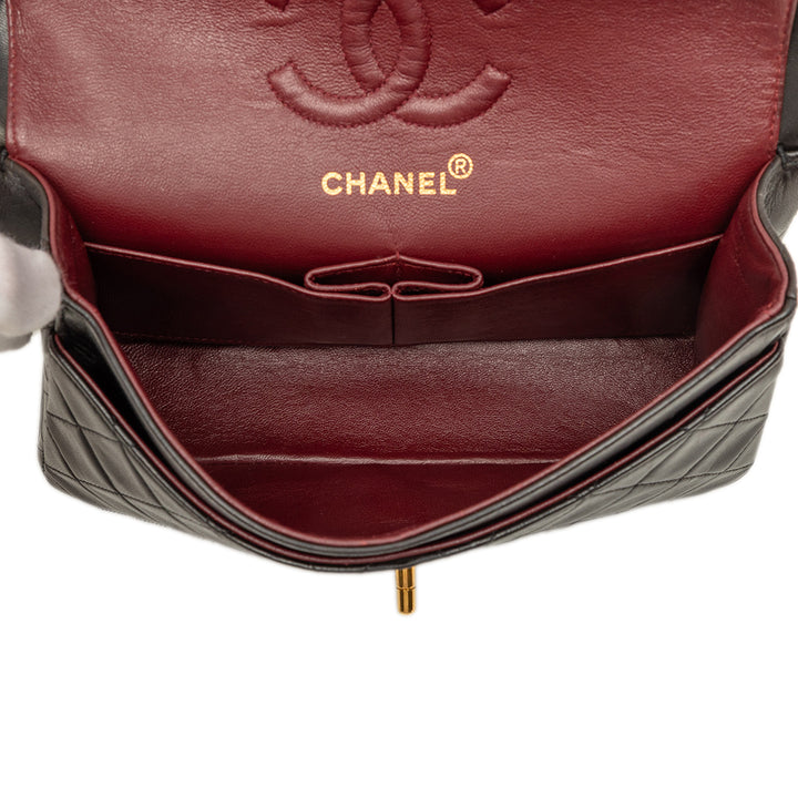 Chanel Classic Double rabat Petit Cuir d'agneau Noir – vue 4 – GABY PARIS