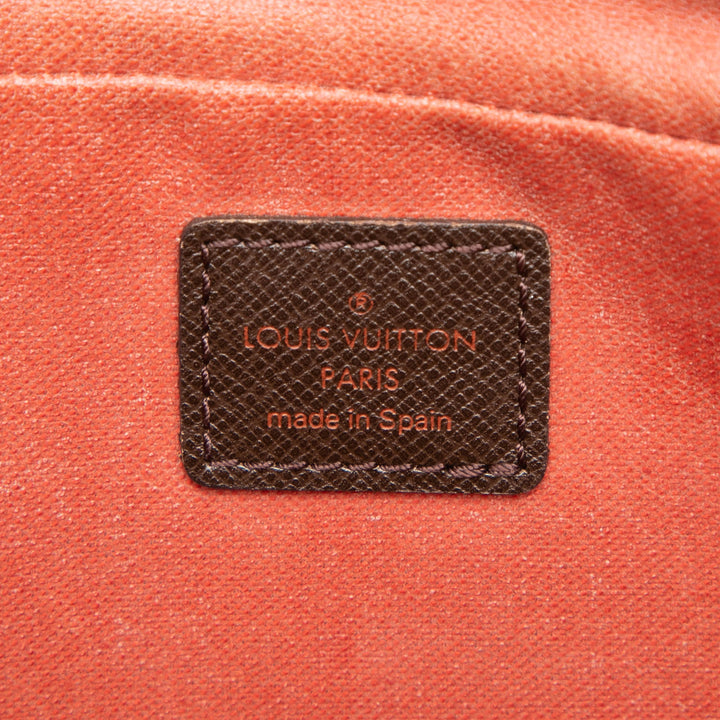 Trousse Toilette 25 Damier Ébène Marron