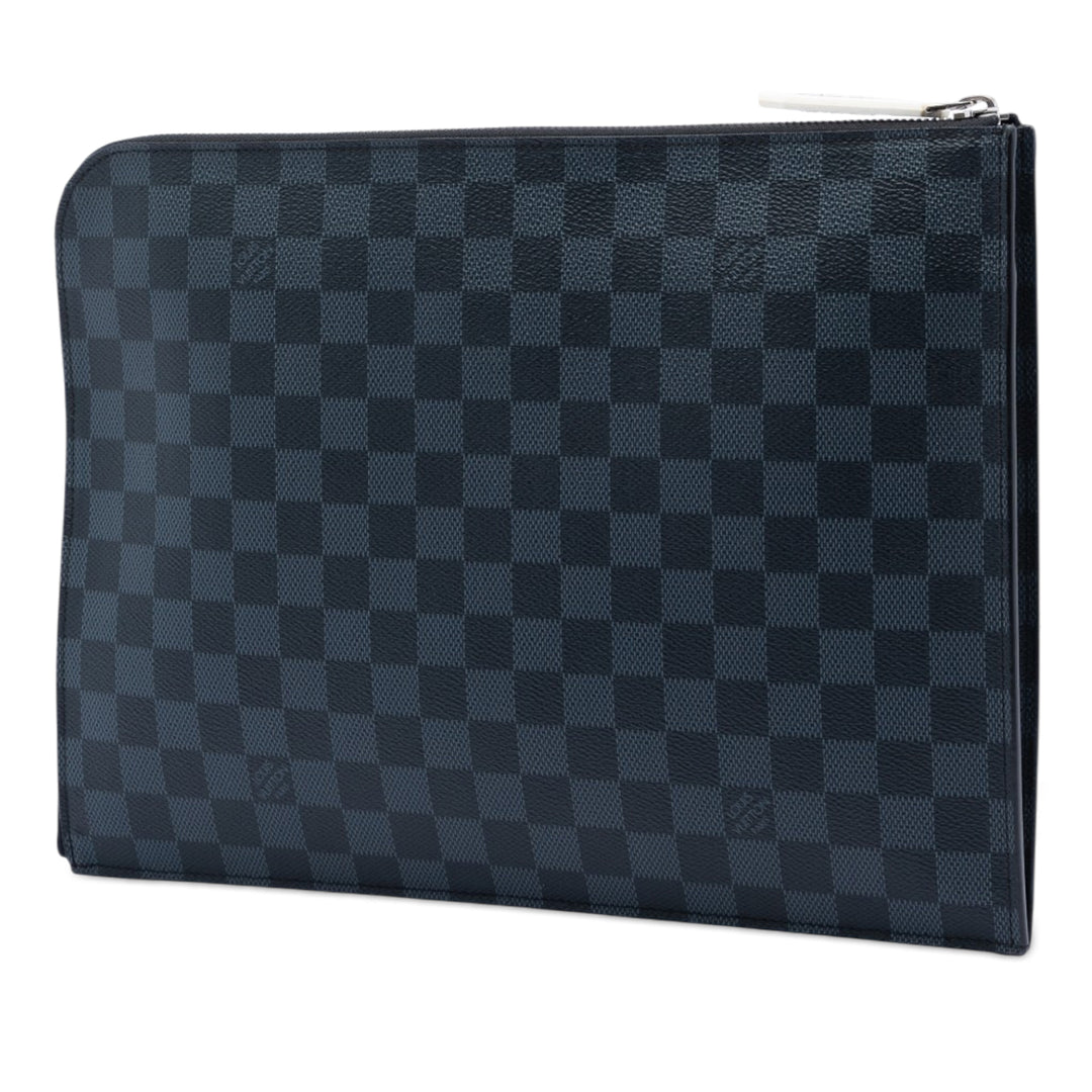 Louis Vuitton Damier Cobalt Americas Cup Pochette Jour GM