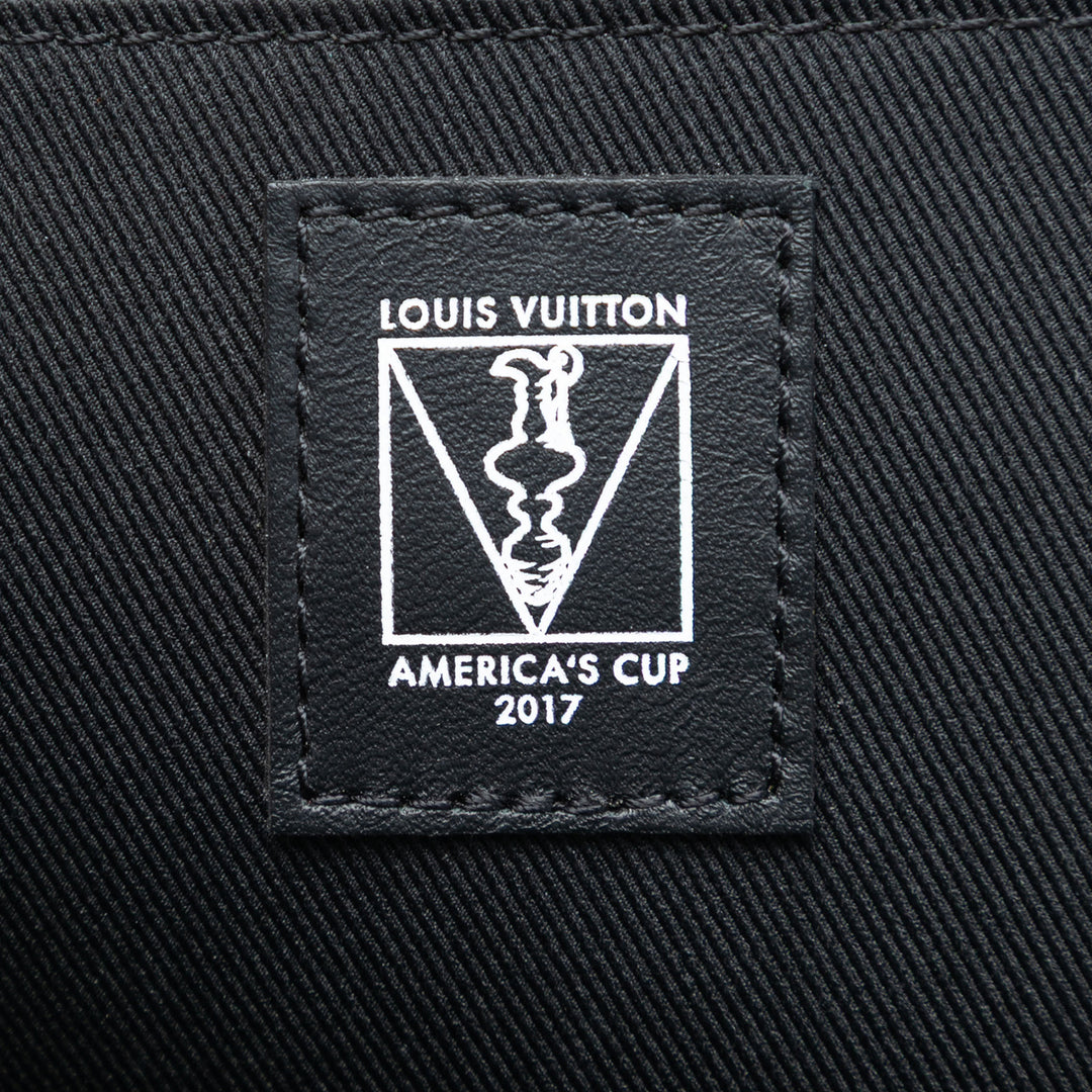 Louis Vuitton Damier Cobalt Americas Cup Pochette Jour GM