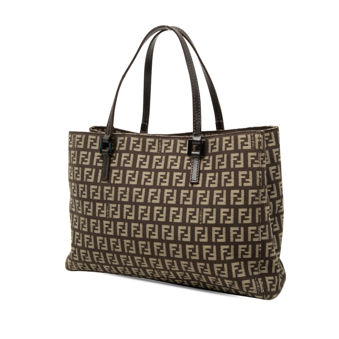 Fendi Zucchino Cabas Petit Marron