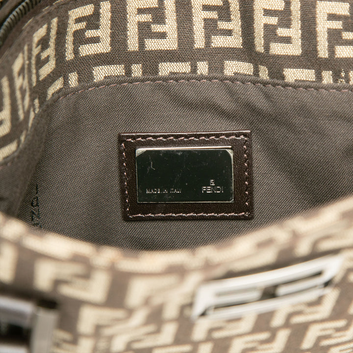 Fendi Zucchino Cabas Petit Marron