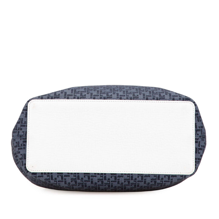 Canvas Bucket Bag Blue - Gaby Paris