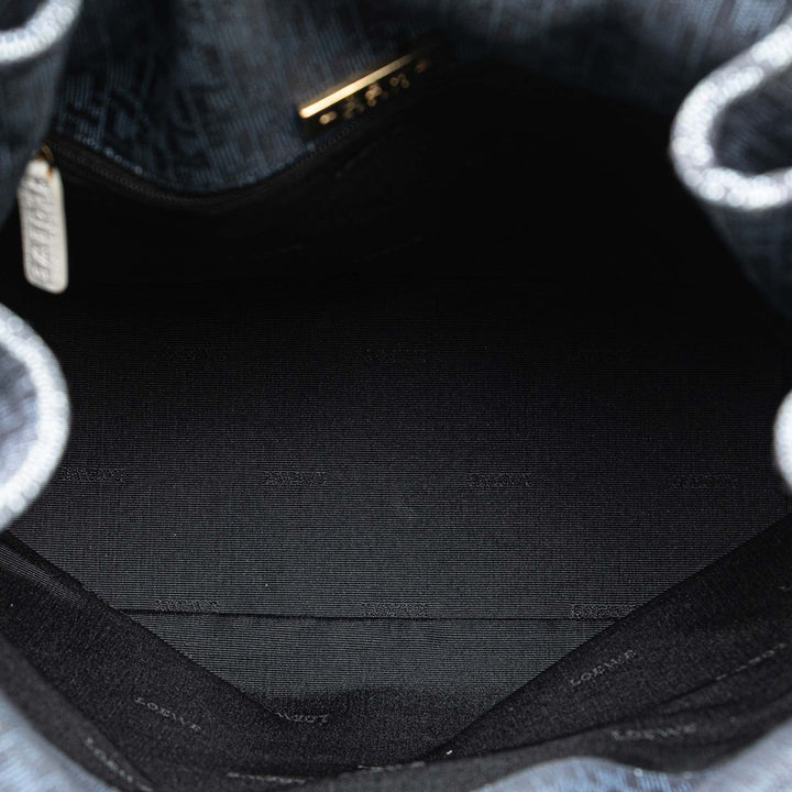 Canvas Bucket Bag Blue - Gaby Paris