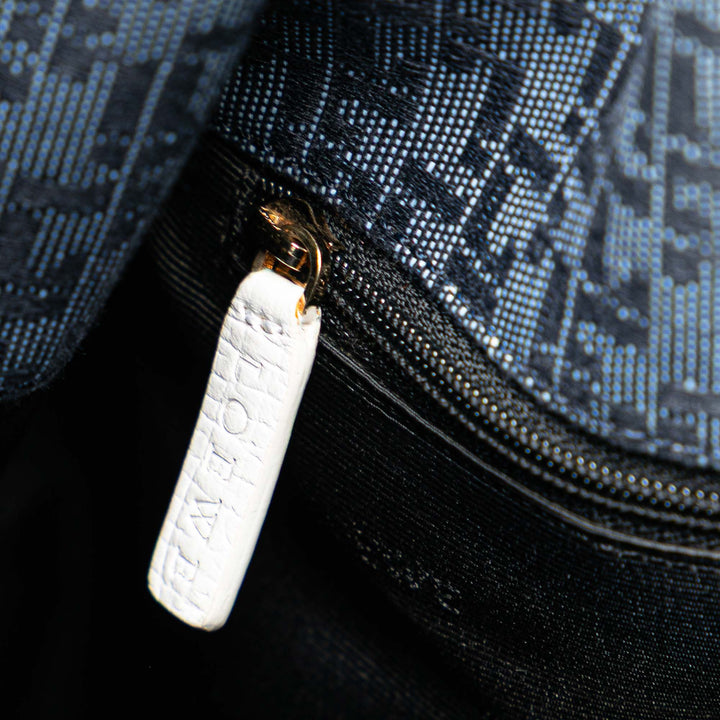 Canvas Bucket Bag Blue - Gaby Paris