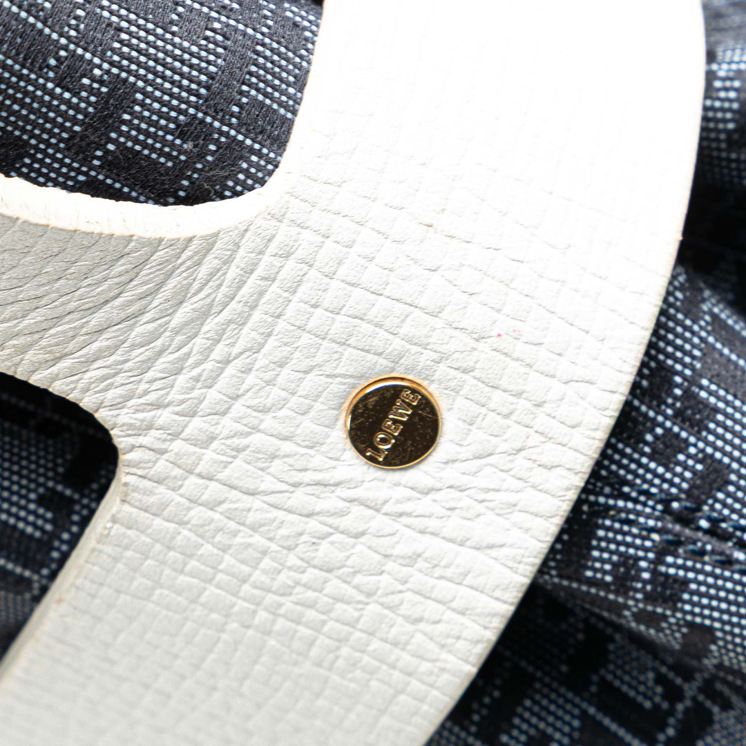 Canvas Bucket Bag Blue - Gaby Paris