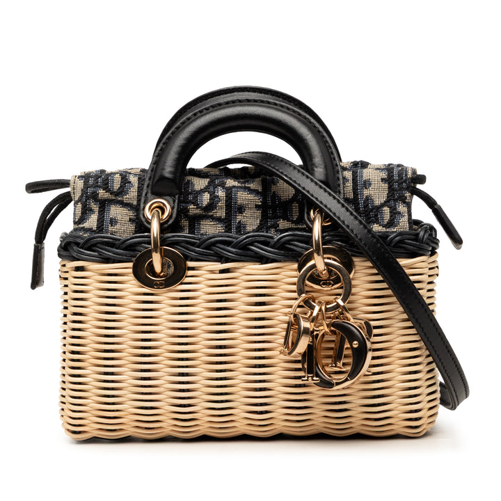 Dior Micro Wicker Oblique Lady D Joy