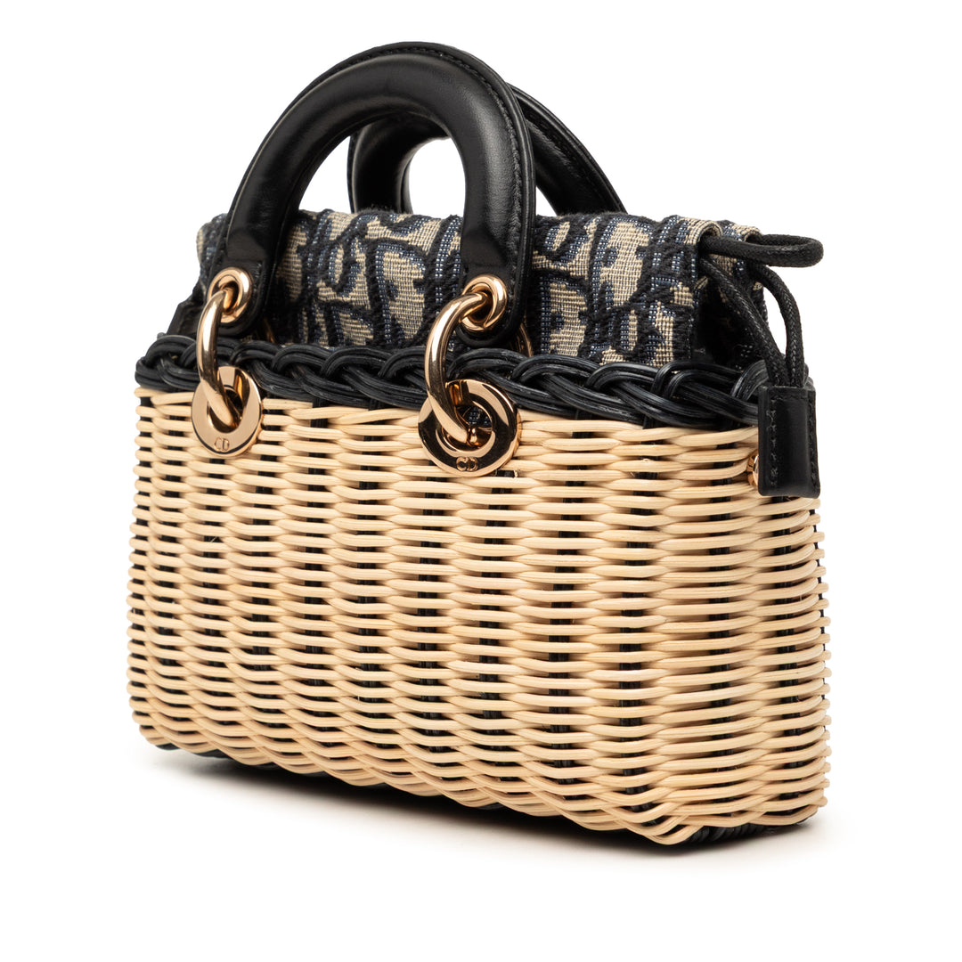 Dior Micro Wicker Oblique Lady D Joy