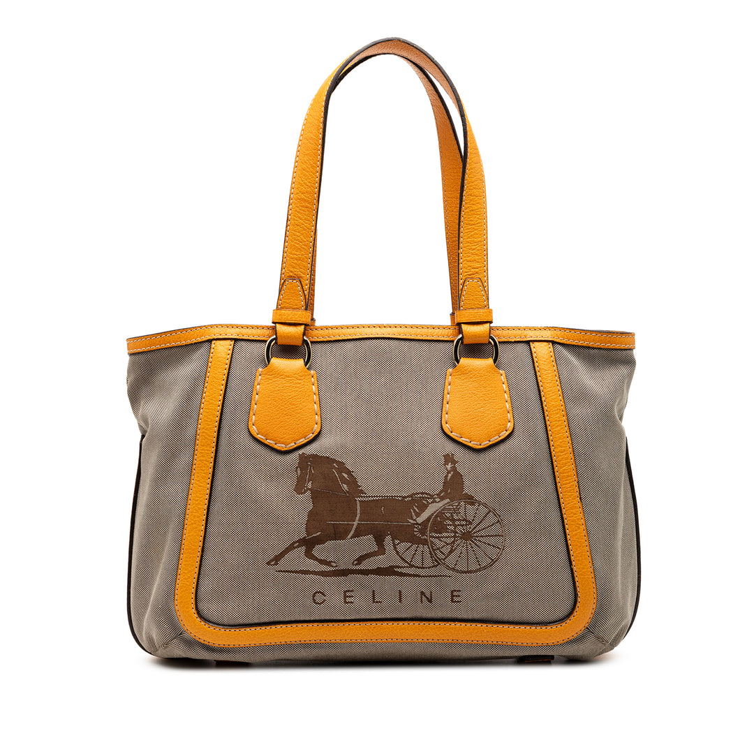 Celine Toile Carriage Cabas