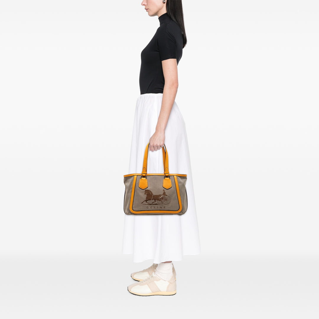 Celine Toile Carriage Cabas