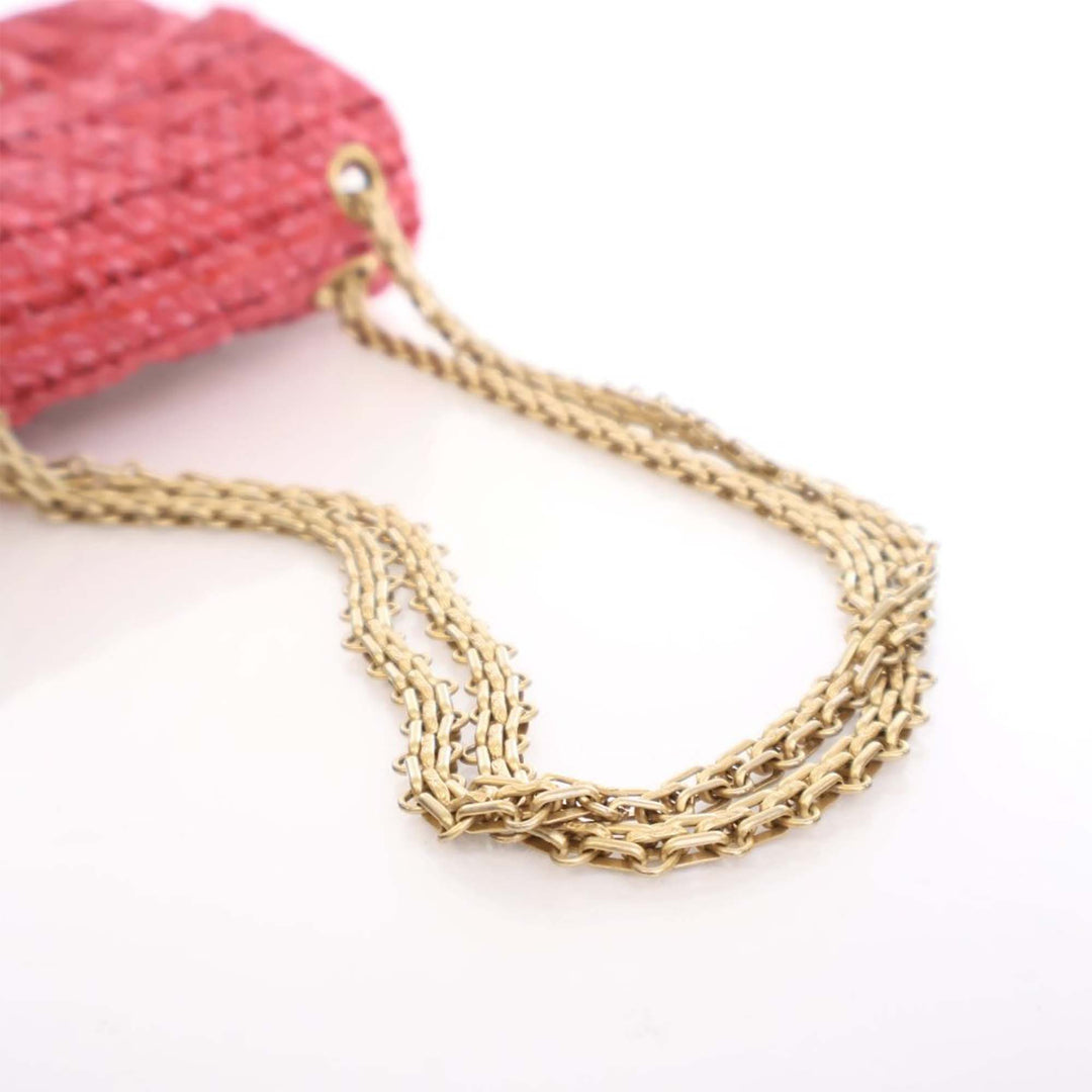 Chanel Mini Reissue 2.55 Tweed Simple rabat 224